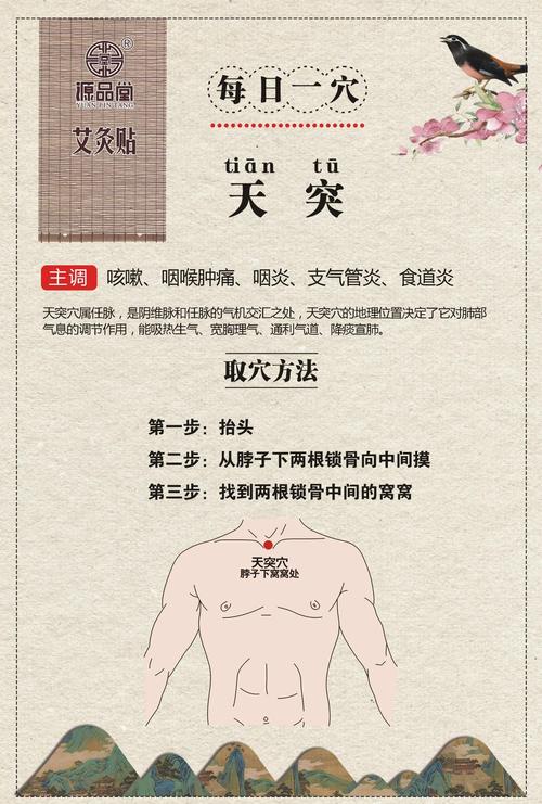 感冒咳嗽 按摩哪个穴位