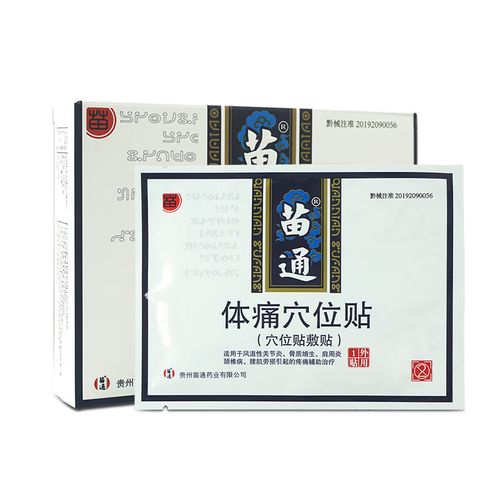 体痛穴位贴 穴位贴敷贴