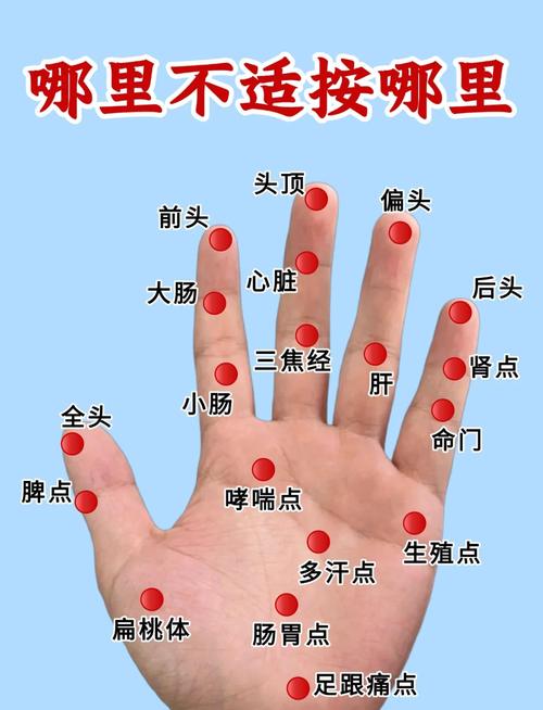 大拇指和食指之间的穴位