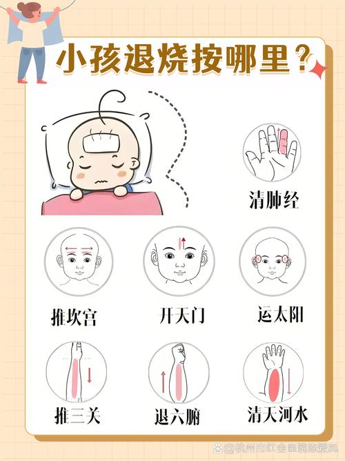 小孩发烧按哪个穴位退烧