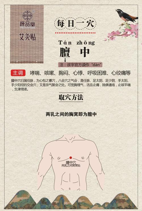 按摩哪个穴位提升中气