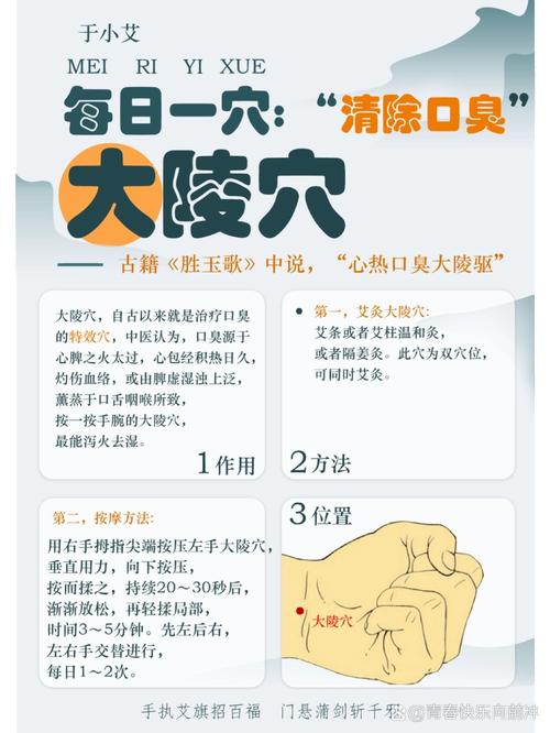 小孩口臭艾炙哪些穴位