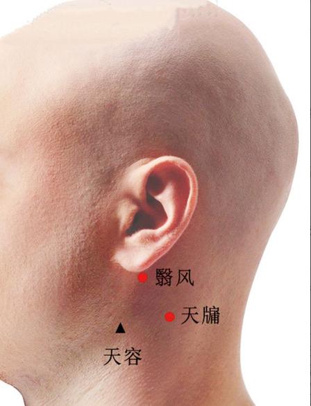 中医翳风穴位精确位置