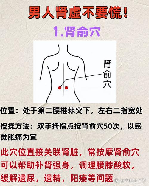 肾虚可以按摩什么穴位