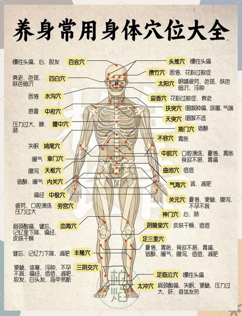 简单穴位保健按摩知识