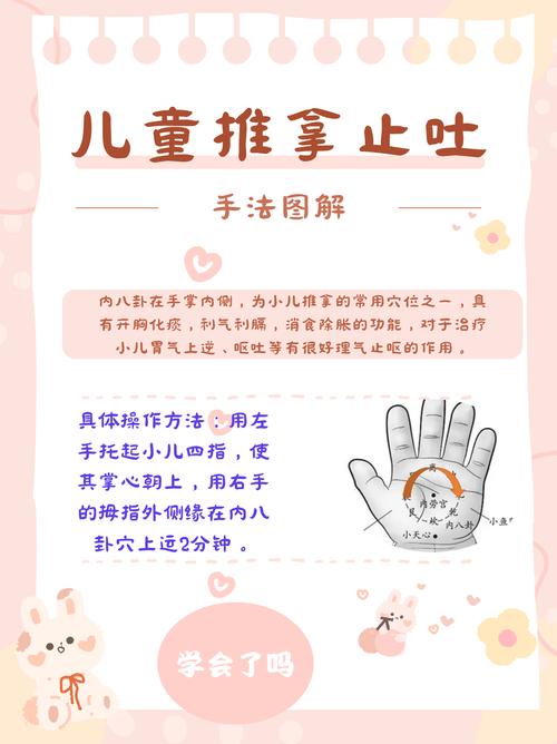 儿童呕吐发烧退烧穴位