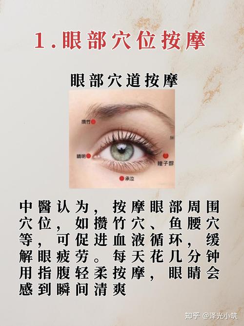 眼睛累了 按哪些穴位