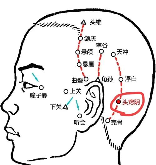 按摩头部怎么按摩穴位