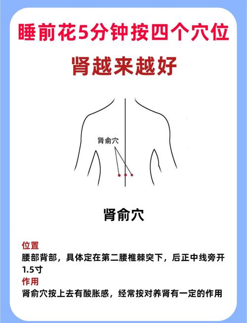 肾不好 要按哪些穴位