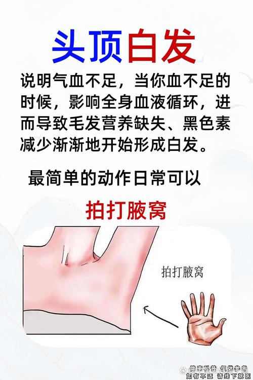 按摩哪个穴位治疗白发