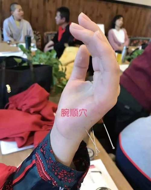 手背针灸穴位图 高清