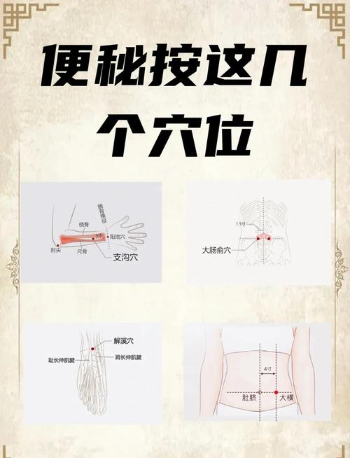 身上什么穴位可以排便