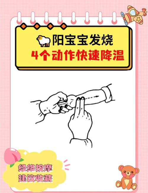 小儿发烧穴位推拿视频