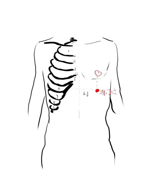女性怎样定位期门穴位