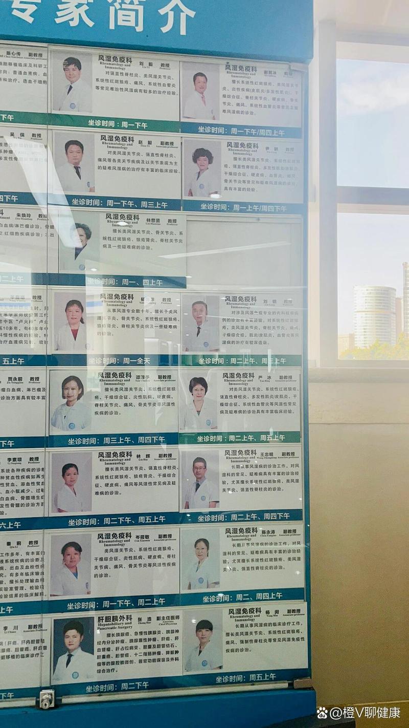 全国风湿免疫科医生排名
