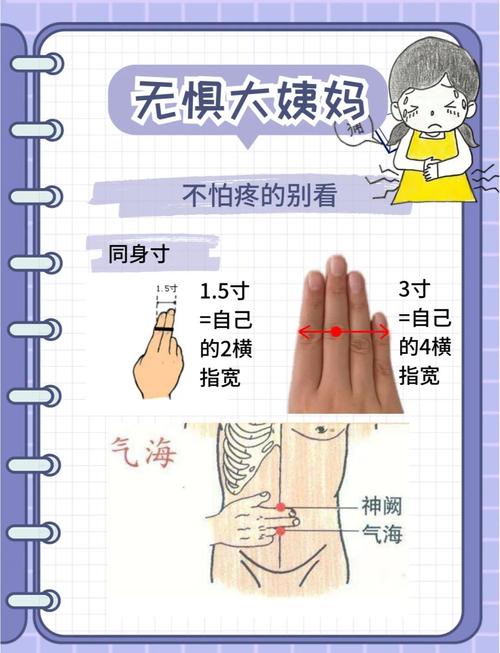 月经没有按时按压穴位