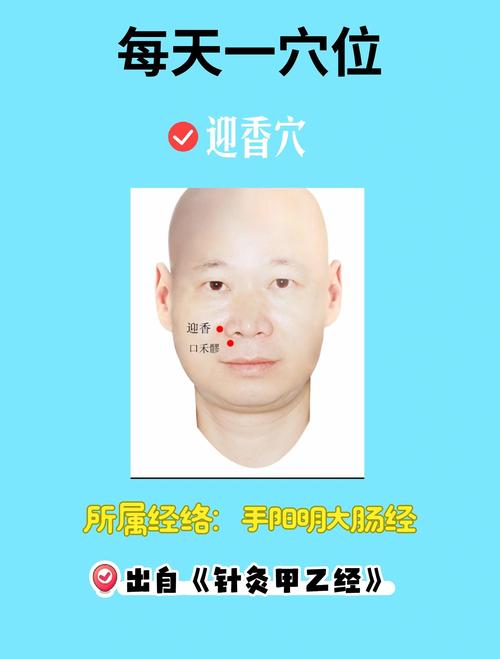 感冒鼻炎头疼按摩穴位