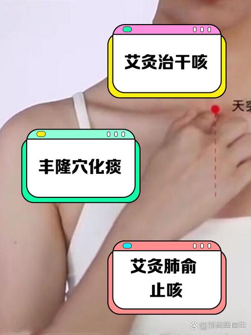 风寒感冒咳嗽艾灸穴位