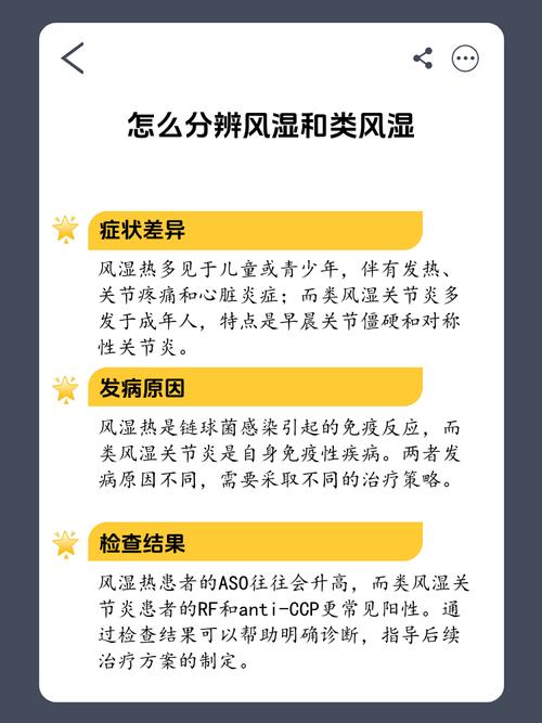 风湿病和类风湿病的区别