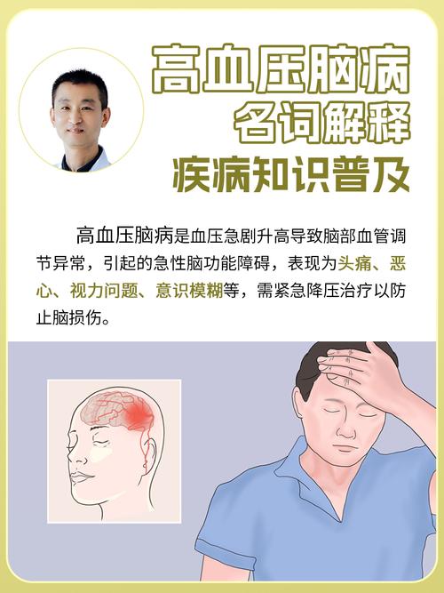 血压突然下降引起脑梗