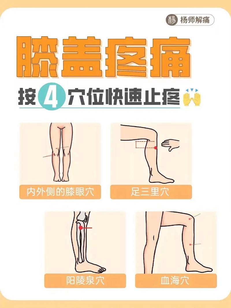 膝盖无力按摩那些穴位