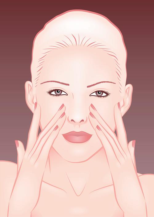 脸部过敏按摩什么穴位