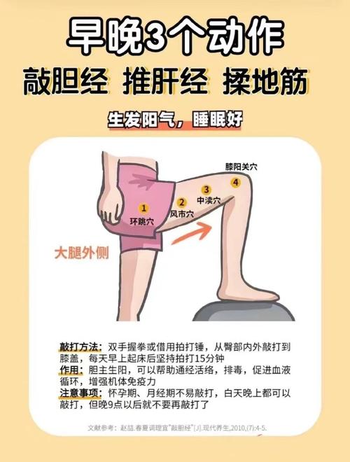胆经穴位图及穴位作用