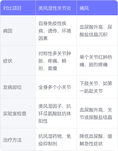 风湿和累风湿病的区别