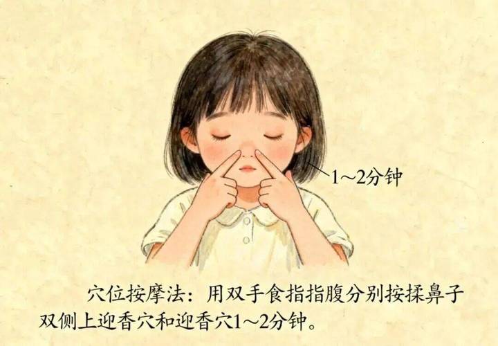孩子鼻炎按摩什么穴位