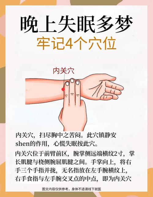 按压什么穴位治疗失眠