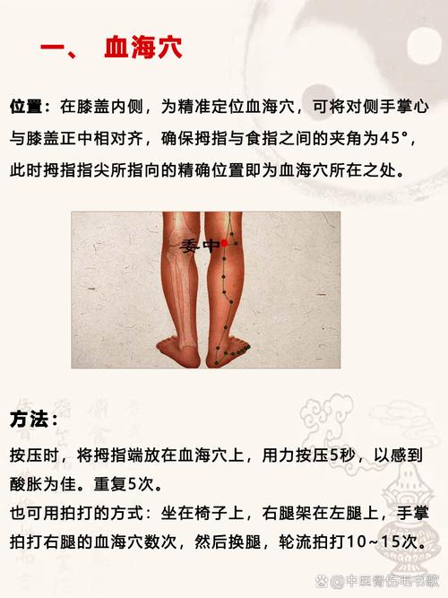 治疗半月板损伤的穴位