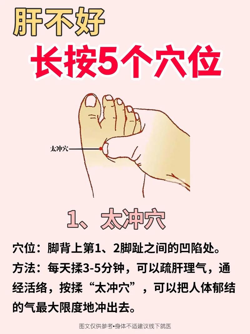 太冲穴位的准确位置图