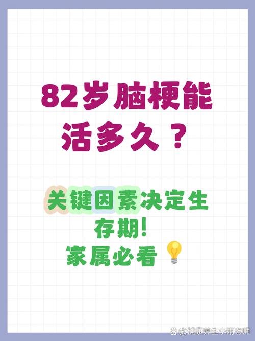 脑梗心梗后可以活多久