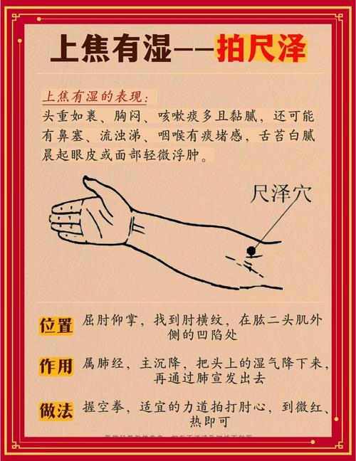 去除体内湿气穴位按摩
