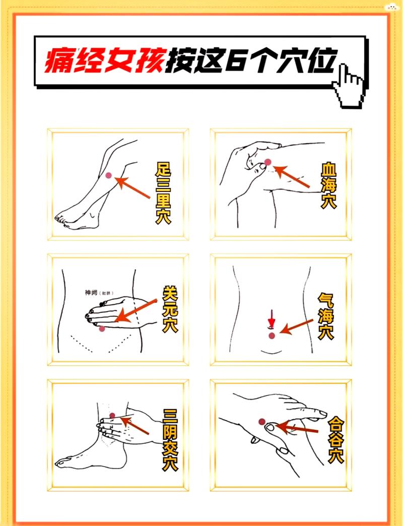 月经量多按摩什么穴位