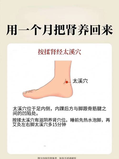 肾脏不好按摩哪个穴位