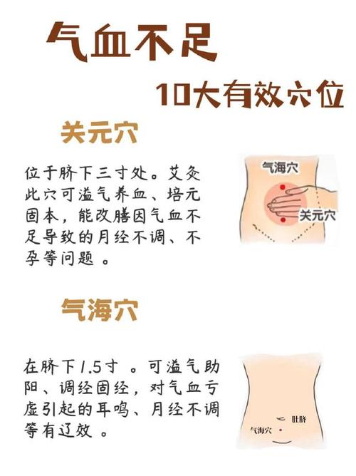 大补气血的穴位和方法