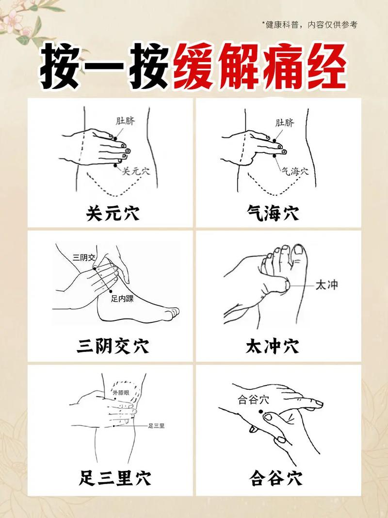 月经期间能按摩穴位吗