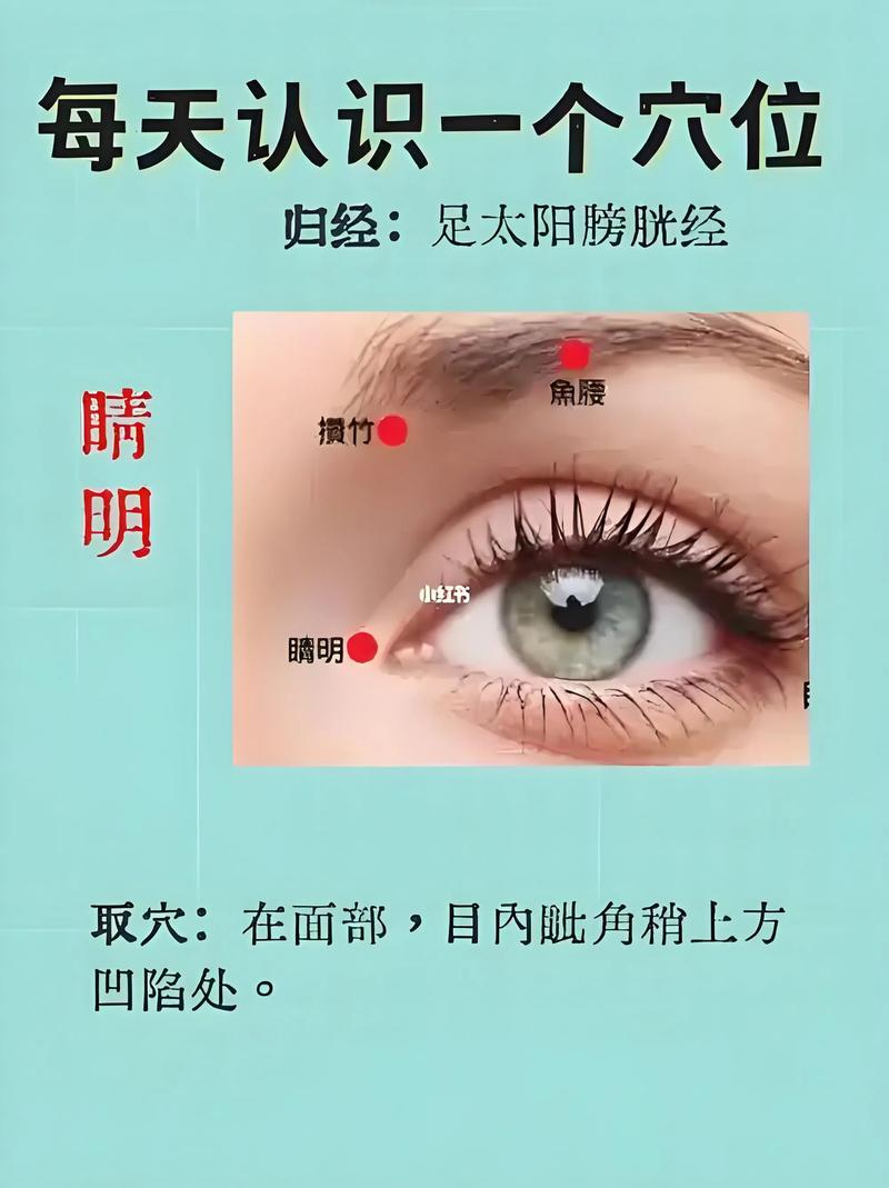 眼睛干涩艾灸哪个穴位