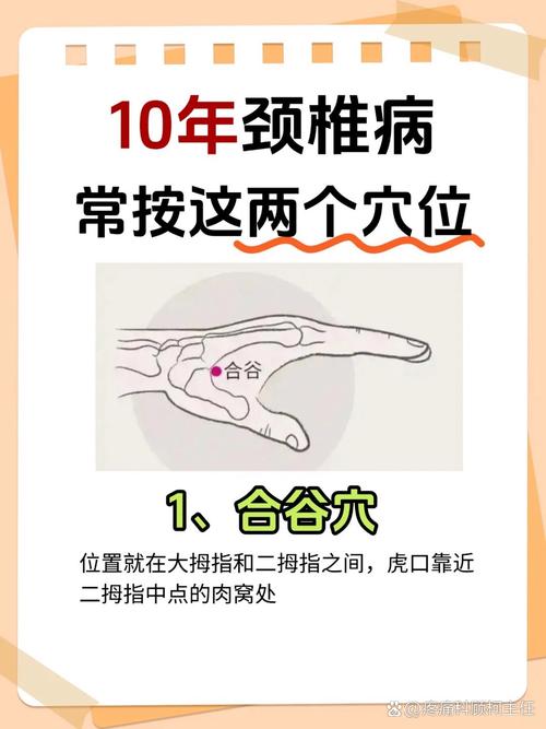 手背穴位 颈椎腰椎病