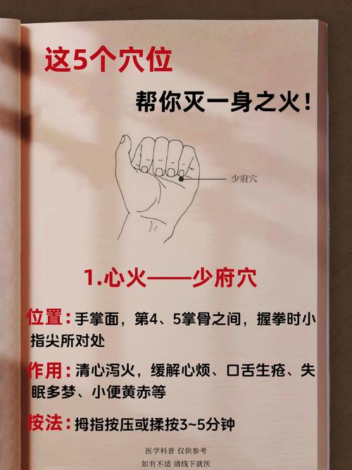 艾灸 引火下行 穴位