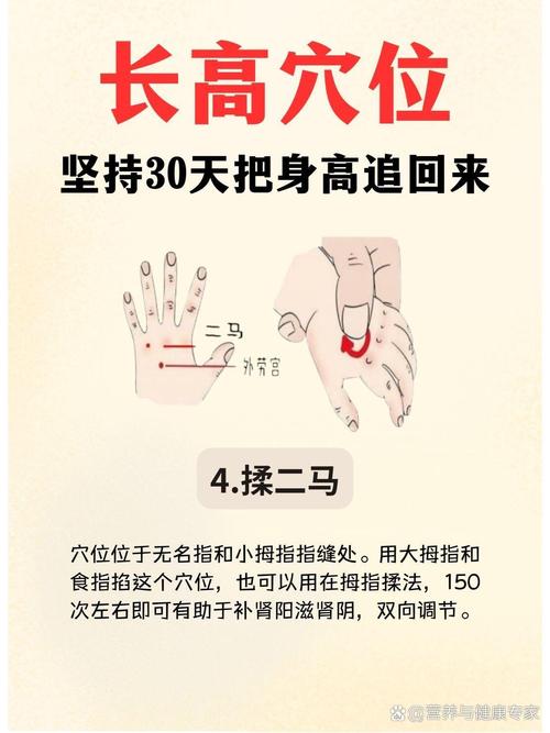 让孩子长高的按摩穴位