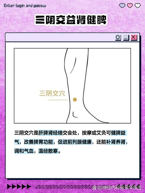 按摩哪个穴位对前列腺