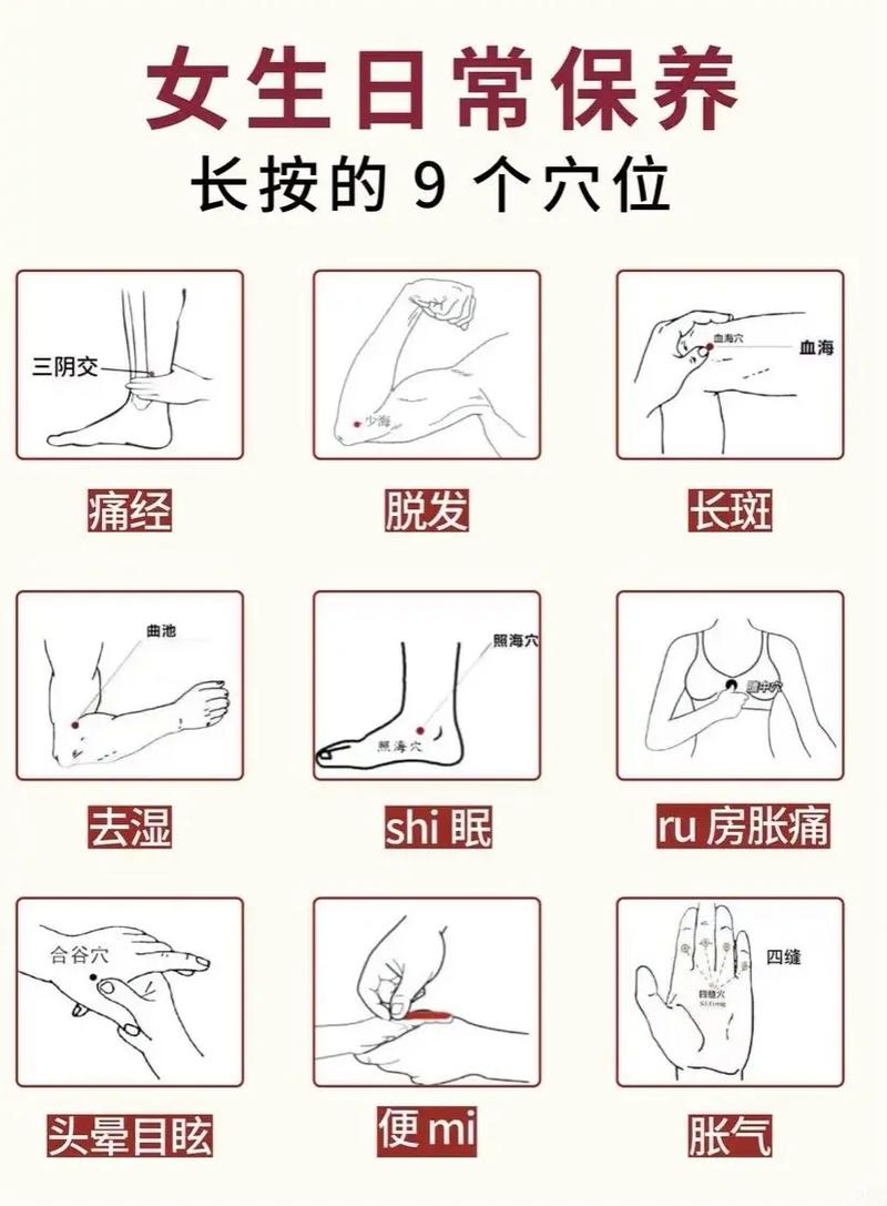 什么时间按摩什么穴位