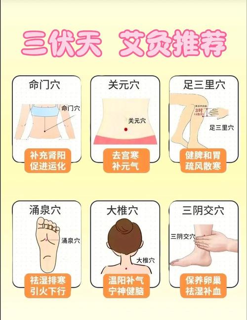 备孕可以艾灸哪些穴位