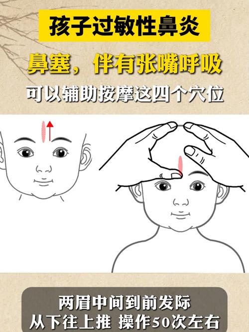 幼儿鼻塞按摩哪个穴位