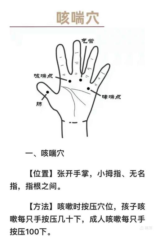 哪个穴位治咳嗽最好