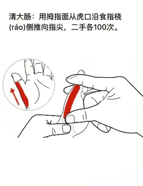 按摩哪个穴位助排便