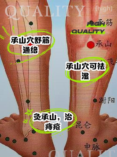 承山穴位位置图视频