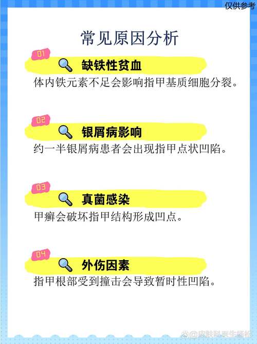 指甲上凸凹不平穴位